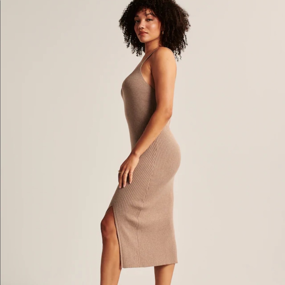 NWT Abercrombie Midi Sweater Dress & Cardigan Set - Picture 11 of 12